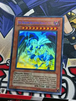 Yugioh Red Dragon Archfiend/Assault Mode CRMS-EN004 Unl Edition Ghost Rare NM - Image 3
