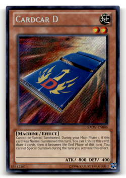 Cardcar D GAOV-EN006 Unlimited Secret Rare Galactic Overlord LP - Image 1