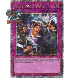 Yugioh! 1x Dimension Wall RA04-EN127 Quarter Century Secret Rare 1st Ed NM - Image 1