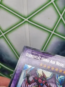 Yugioh Elemental Hero Air Neos STON-EN034 Ultra Rare 1st Edition MP - Image 4