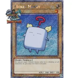 Yugioh! 1x Mokey Mokey RA04-EN126 Platinum Secret Rare 1st Ed NM - Image 1