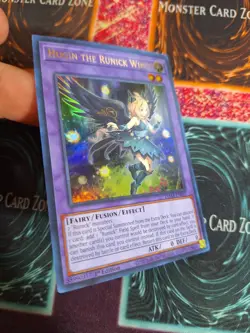 Yu-Gi-Oh! TCG Hugin the Runick Wings TAMA-EN037 Ultra Rare 1st Edition Near Mint - Image 2