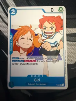 Girl (OP14 Release Event) - One Piece Promotion Cards (OP-PR) - Image 1