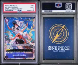 PSA 9 2023 One Piece Ms. All Sunday Op-04 Alt Art English Kingdoms Of Intrigue - Image 3