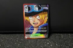 Sabo OP13-004 Leader Alt Art Carrying on His Will Foil One Piece English - Image 1