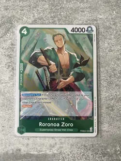 Roronoa Zoro - PRB02-006 Premium Booster -The Best- Vol. 2 Foil - NM - Image 1
