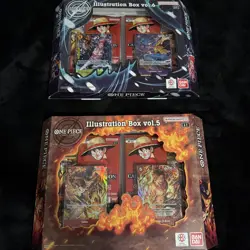 One Piece Illustration Box Vol 5 and 6 Bundle Brand New Sealed Fast Ship - Image 1