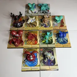 Vintage Bakugan Childhood Lot Season 1 B1 (2007-09) High G-Power w/ Cards & Case - Image 2