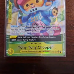 Tony Tony Chopper ST29-007 Parallel Starter Deck Promo One Piece Card English - Image 3