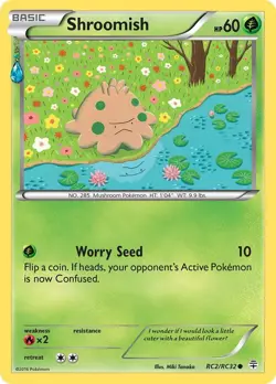 Shroomish RC2/RC32 Common Generations: Radiant Collection Pokemon Card - Image 1