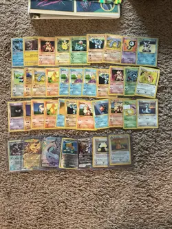 600+ Pokemon Collection Base Set Shadowless-modern Cards Binder and Full Tin Lot - Image 3