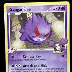 Gengar GL Lv.65 40/111 Rising Rivals Uncommon Card Pokemon TCG Non-holo - Image 3