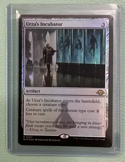 MTG Magic the Gathering Urza's Incubator Modern Horizons 3 Foil Card (297/703) - Image 1