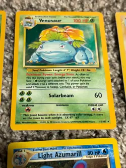 Vintage Pokemon Holo Lot 8 cards - Base Set, Gym Challenge, Jungle, Fossil, Best - Image 4