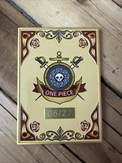 One Piece CCG Goddess Boa Hancock Metal Card - Flowered Beauty /27 - Image 2