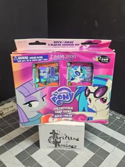 2014 Hasbro My Little Pony Rock N Rave Card Game Starter Set 2 pks, NEW SEALED - Image 1