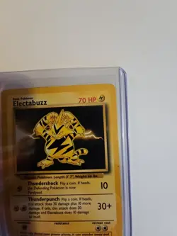 Pokemon TCG Electabuzz Base Set, Unlimited Rare Card 20/102 - Image 5