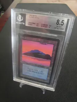 Island BGS 8.5 Beckett Graded - Limited Edition BETA (LEB) 1993 NM mtg - Image 2