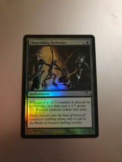 Flourishing Defenses Shadowmoor Foil! NM/LP - Image 1