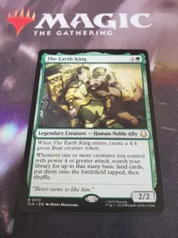 Mtg. The Earth King. Avatar: The Last Airbender. Nm - Image 1
