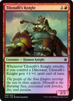 Tilonalli's Knight (169/279) - Ixalan - Common (Foil) - Image 1