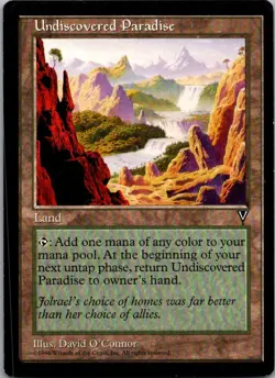 1997 Magic the Gathering N Undiscovered Paradise Expansion/Rare #167 - Image 1