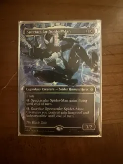 Magic: The Gathering Spectacular Spider-Man (0235) (Borderless) (Textured Foil) - Image 4