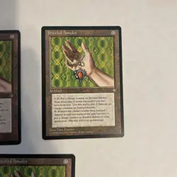 MTG: Vintage 3X Jeweled Amulet NM / LP Ice Age ‘95 Magic The Gathering - Image 3