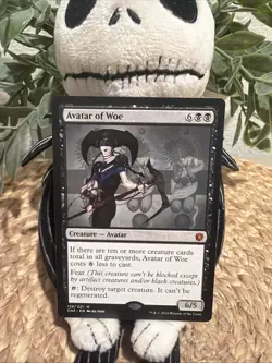 Magic: The Gathering (MTG) Avatar of Woe Set: Conspiracy: Take the Crown Regular - Image 1