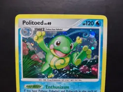Pokemon - Politoed 12/146 Rare Holo Diamond & Pearl Legends Awakened - Image 2