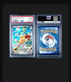 2023 Pokemon Scarlet & Violet Black Star Promo Pikachu Paldea Evolved PSA 10 - Image 1