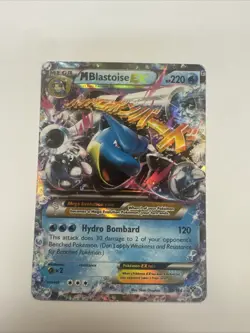 Pokemon TCG Mega Blastoise EX 30/146 Near Ment Condition Near Mint - Image 1