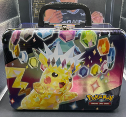 Pokemon TCG Surging Sparks 2024 Collector’s Chest Lunch Box Tin - Empty/No Packs - Image 1
