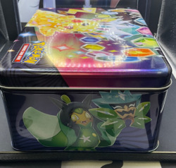 Pokemon TCG Surging Sparks 2024 Collector’s Chest Lunch Box Tin - Empty/No Packs - Image 5