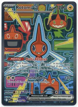 Rotom ex SIR 126/094 Pokemon Phantasmal Flames Near Mint! - Image 1
