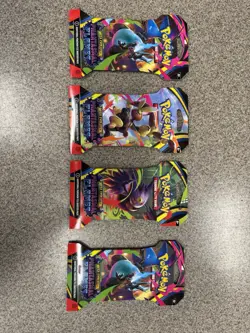 **NEW** Pokemon TCG Pokemon Phantasmal Flames Sleeved Booster Packs - Image 3