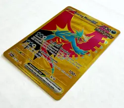 Pokemon TCG Roaring Moon EX 262/182 Gold Hyper Rare Paradox Rift NM Fresh Pull - Image 3