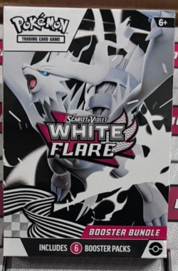 Pokemon Scarlet & Violet: White Flare Booster Bundle - 6 Packs - Sealed In-Hand - Image 1