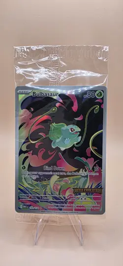 Bulbasaur Stamped #133 - Mega Evolution - Sealed Pokemon Promo - Image 1