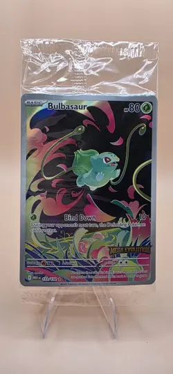 Bulbasaur Stamped #133 - Mega Evolution - Sealed Pokemon Promo - Image 3