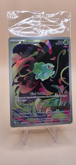 Bulbasaur Stamped #133 - Mega Evolution - Sealed Pokemon Promo - Image 4