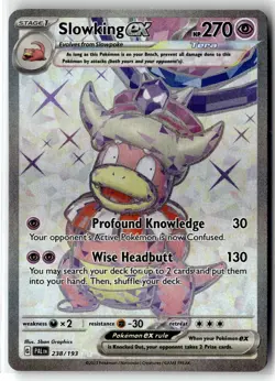 Slowking ex ⭐ 238/193 Holo Ultra Rare Paldea Evolved 2023 Pokemon NM - Image 1