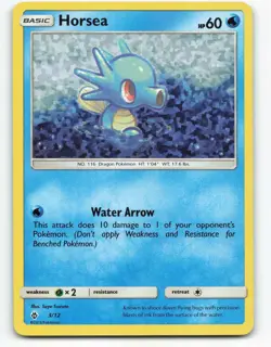 2018 Pokemon, McDonald's Promos, #3/12 Horsea, Holo Promo (b) - Image 1