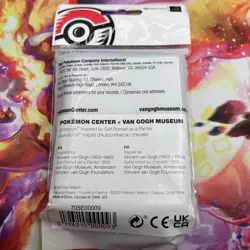 Pokemon Center x Van Gogh Museum Smeargle Self-Portrait As A Painter 65 Sleeves - Image 2