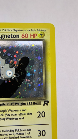 Pokemon TCG Dark Magneton 11/82 Team Rocket Holo Rare LP - Image 3