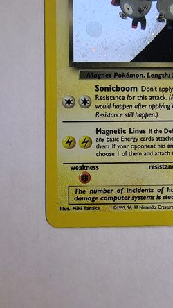Pokemon TCG Dark Magneton 11/82 Team Rocket Holo Rare LP - Image 4