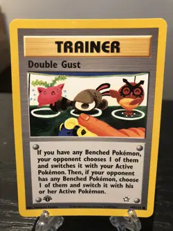 Pokemon TCG Double Gust Neo Genesis 100/111 Regular 1st Edition Common LP - Image 1