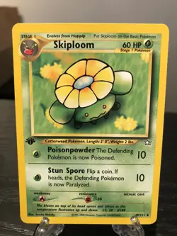 Pokemon TCG Skiploom Neo Genesis 49/111 Uncommon First edition NM - Image 1