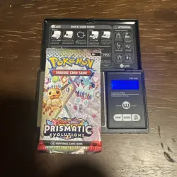 21.92g HEAVY - Pokemon TCG Prismatic Evolution Booster Pack!Possible GOD - Image 1