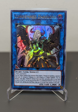 Condemned Darklord DUOV-EN006 Yugioh! Ultra Rare 1st Edition NM - Image 1